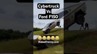 Tesla Cybertruck vs Ford F150????????????(OMG)???? #shorts #tesla #fordf150 #cybertruck #suv #offroa
