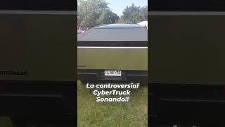 La Controversial Tesla CyberTruck sonando! #tesla #cybertruck #cybertruckmemes