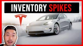 TESLA MODEL 3 INVENTORY SPIKES | DEMAND ISSUE?