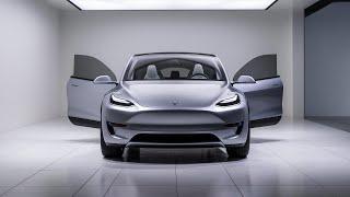 2025 Tesla Model Y Silver – Stunning New Design, Features, Range & Performance Review!